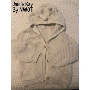 Jamie Kay bear cardigan